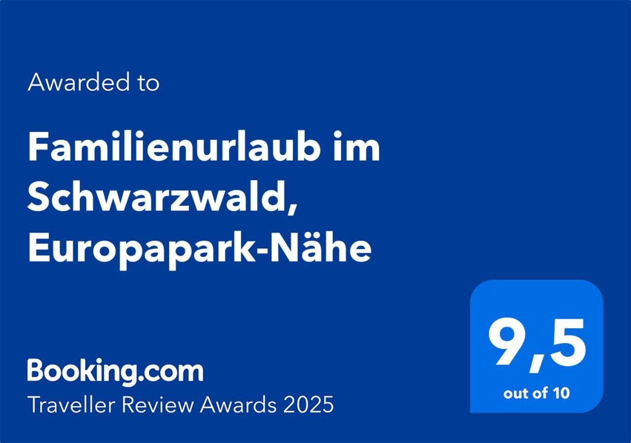 Familienurlaub Im Schwarzwald, Europapark-Naehe Lejlighed Ettenheim Eksteriør billede